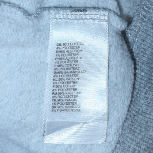 The North Face Men's Grey Full Zip Hoodie Size M Regular Fit