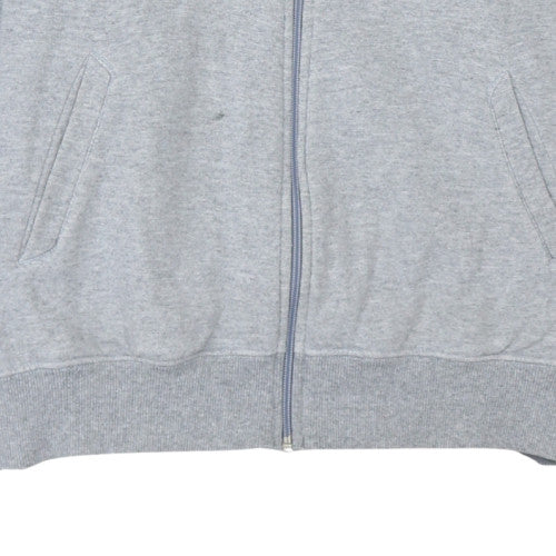 The North Face Men's Grey Full Zip Hoodie Size M Regular Fit