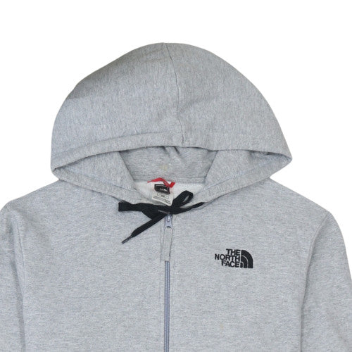 The North Face Men's Grey Full Zip Hoodie Size M Regular Fit