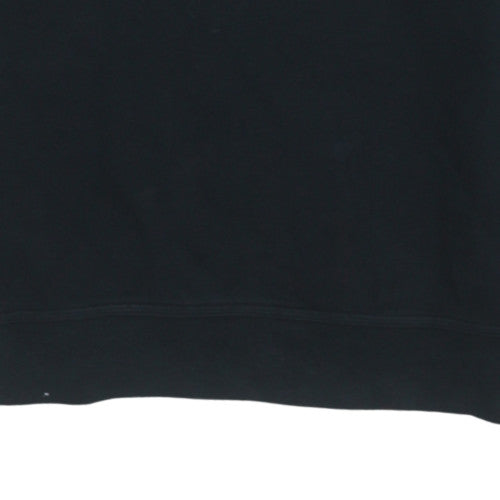 Nike Men’s Black Crew Neck Fleece Sweatshirt Size L