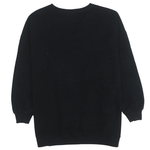 Disney Primark Women Black L Sweatshirt Mickey Mouse Print