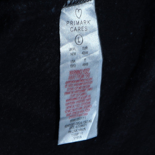 Disney Primark Women Black L Sweatshirt Mickey Mouse Print