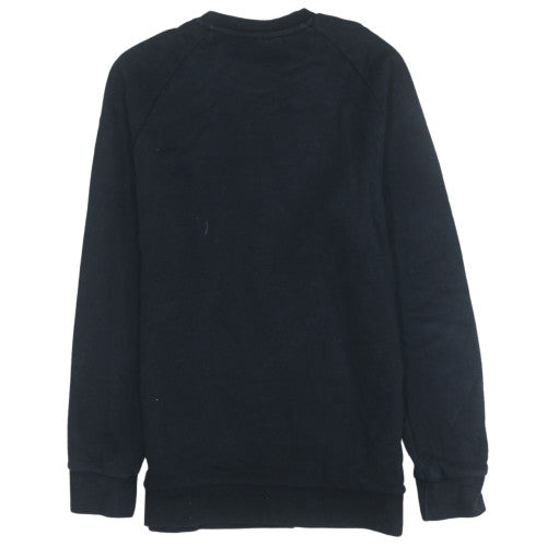 Adidas Men's Black Crew Neck Pullover Sweatshirt Size M