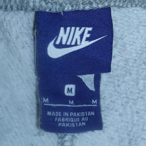 Nike Men's Grey Fleece Sweatpants M Regular Fit Drawstring Comfort