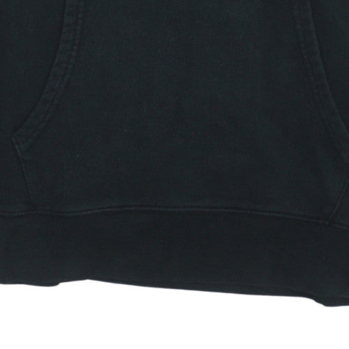 Levi’s Men’s Black Pullover Hoodie Medium Fleece Logo Sweatshirt