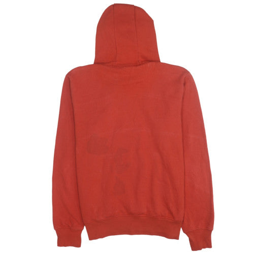 Ellesse Mens Red Navy Pullover Hoodie XL Logo Graphic Cotton Blend