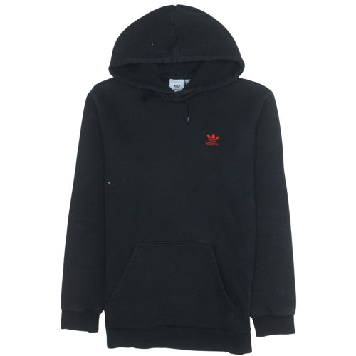 Adidas Mens Black Hoodie Medium Pullover Cotton Blend Primegreen