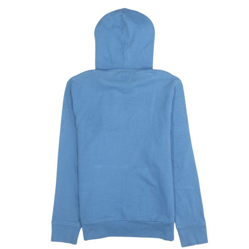 Levi's Men's Blue Pullover Hoodie M Logo Fleece Sweatshirt