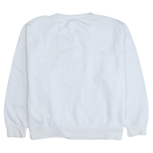 Primark Women White Stitch Disney Pullover Sweatshirt XL