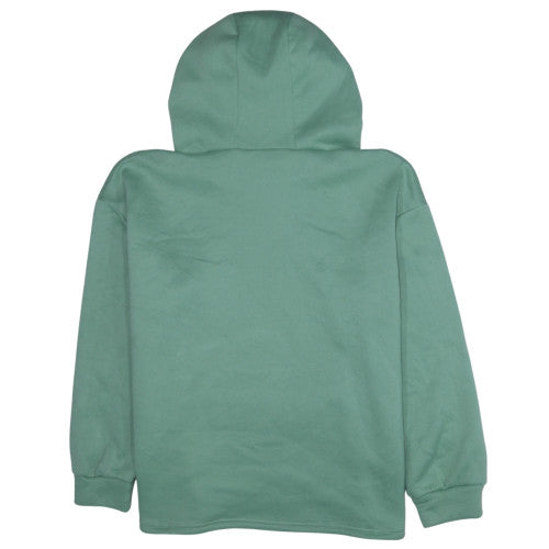 Romwe Women Frog Ear Green Pullover Hoodie L Soft Fleece Kawaii Sweatshirt