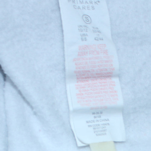 Disney Primark Womens Grey Mickey Mouse Hoodie Size 10/12 S