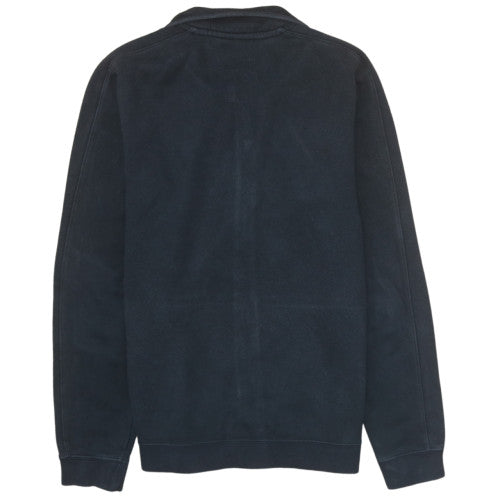 Nike Men's Black Small Track Jacket Full Zip Fleece