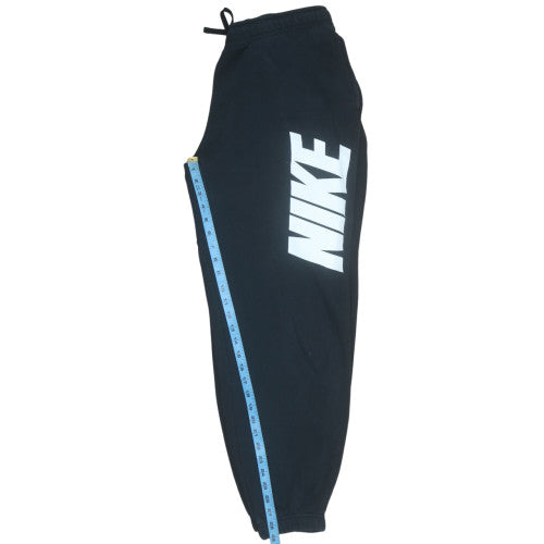 Nike Men’s Black XL Sweatpants with Logo and Drawstring Waist