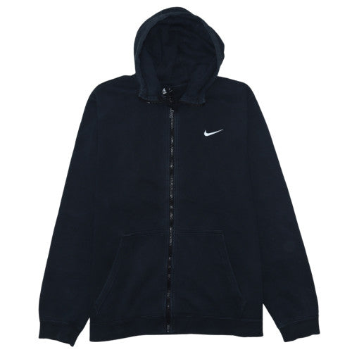 Nike Men's Black XL Full Zip Hoodie Sweatshirt Fleece
