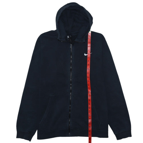 Nike Men's Black XL Full Zip Hoodie Sweatshirt Fleece