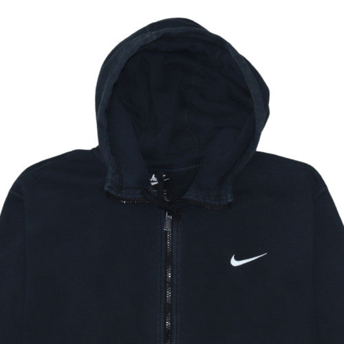 Nike Men's Black XL Full Zip Hoodie Sweatshirt Fleece