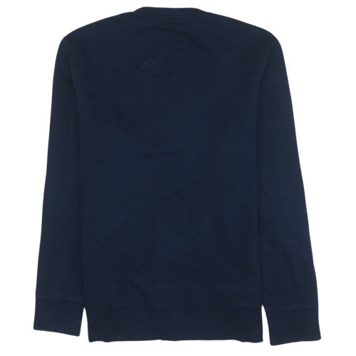 Levi's Men's Blue Logo Crew Neck Pullover Sweatshirt Size L