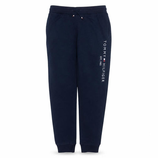 Tommy Hilfiger Boys Blue Jogger Trousers Size 14 Years Casual Fleece