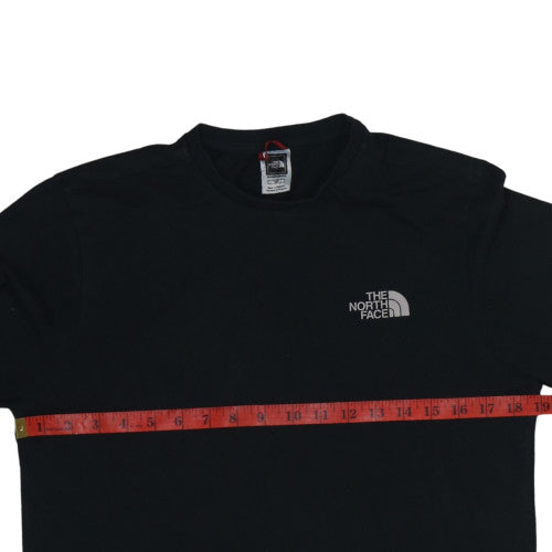 The North Face Men's Black Cotton Short Sleeve Crew Neck T-Shirt Size S