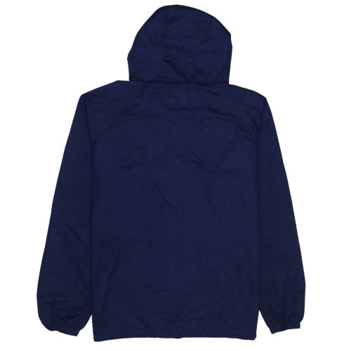 Quiksilver Men Blue 2XL Hooded Windbreaker Jacket