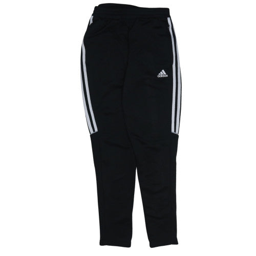 Adidas Men's Black Slim Fit Track Pants S Elastic Waist Tapered Leg