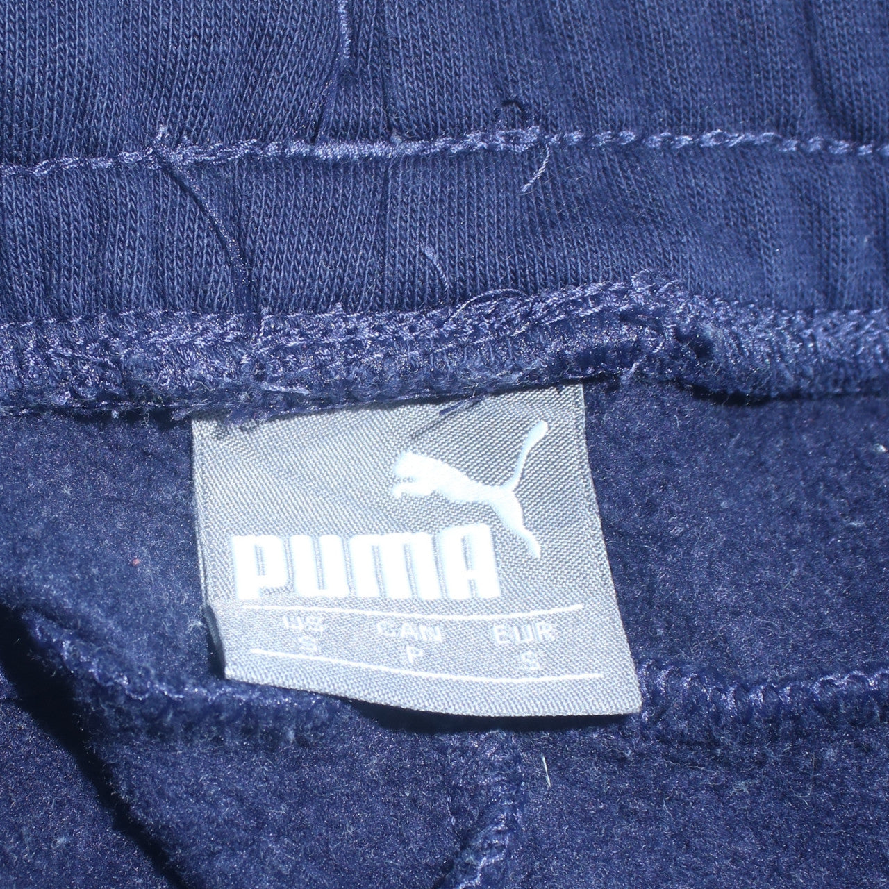 Puma Men's Blue Jogger Sweatpants S Regular Fit Casual Sportswear