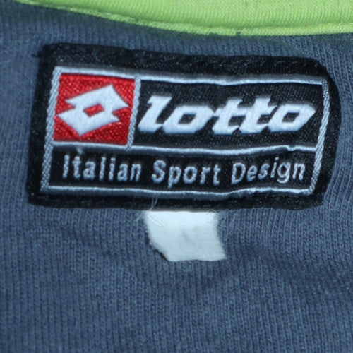 Lotto Men's Blue Crew Neck Pullover Sweatshirt L Sportswear