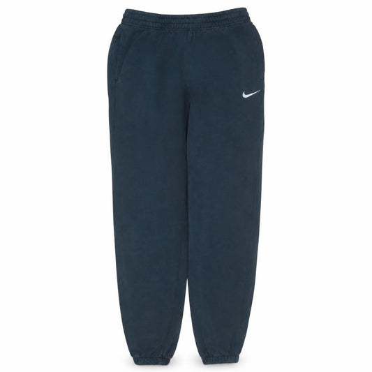 Front view of Nike Men's Blue Regular Fit Fleece Sweatpants, size S