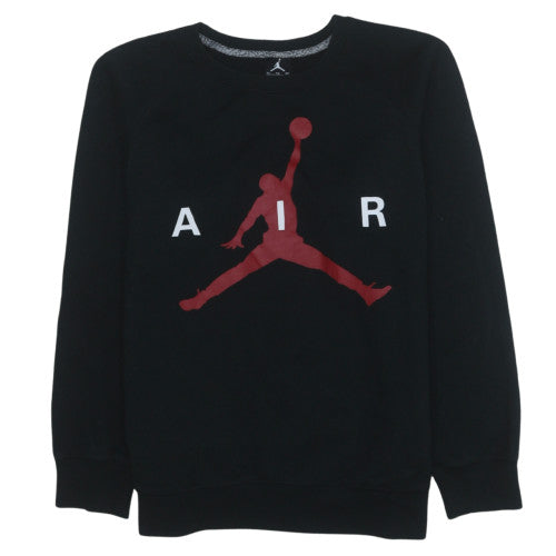 Nike Boys Black XL Pullover Fleece Sweatshirt with Air Logo