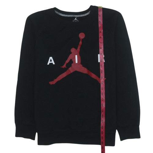 Nike Boys Black XL Pullover Fleece Sweatshirt with Air Logo