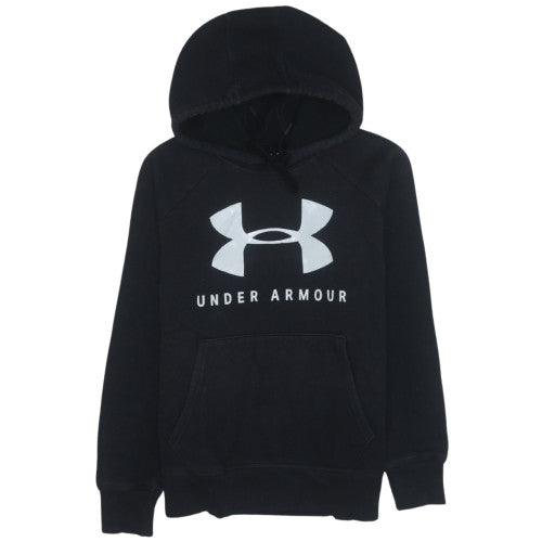 Under Armour Women's Black XS Pullover Hoodie Loose Fit Logo