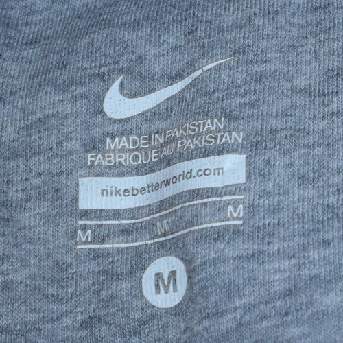 Nike Women's Pink Pullover Hoodie Medium Cotton Blend Sweatshirt
