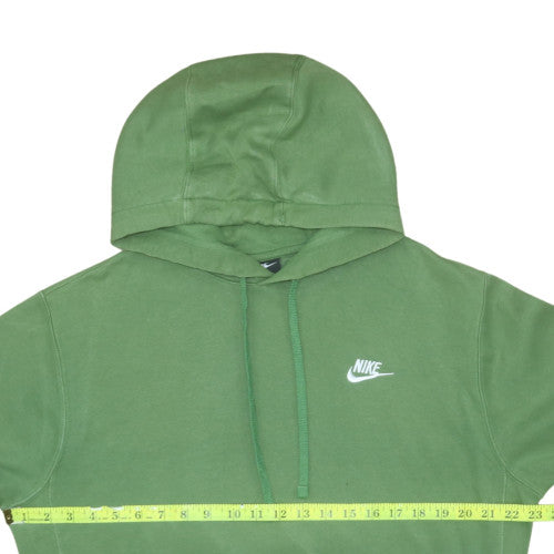 Nike Men's Green Pullover Hoodie Size S Fleece Regular Fit