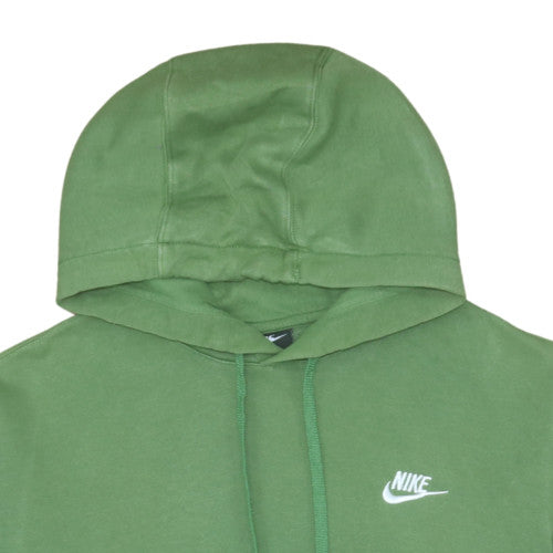 Nike Men's Green Pullover Hoodie Size S Fleece Regular Fit