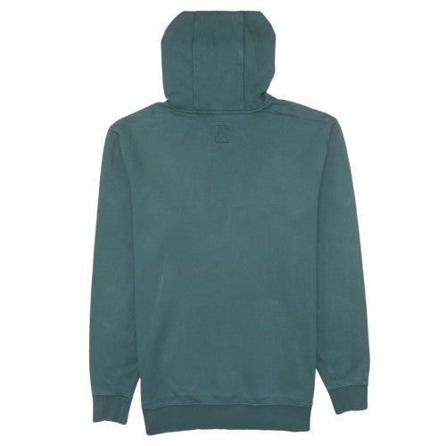 Vans Men's Green Pullover Hoodie Small Logo Off The Wall Skate Fleece