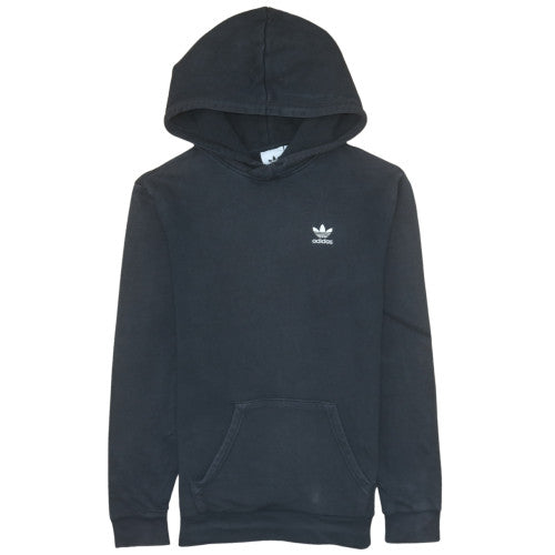 Adidas Women Black XS Pullover Hoodie Classic Trefoil Logo