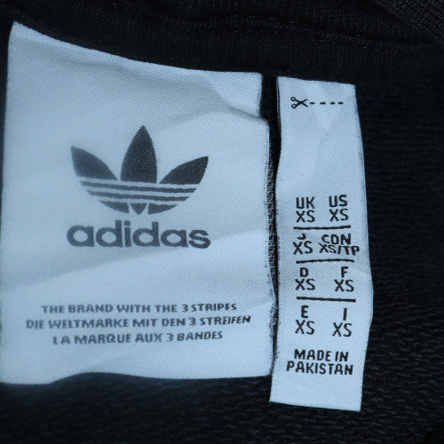 Adidas Women Black XS Pullover Hoodie Classic Trefoil Logo