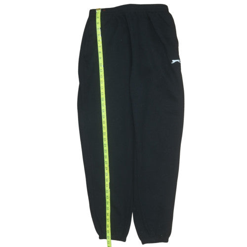 Slazenger Men's Black XL Jogger Sweatpants Elastic Waist Pockets
