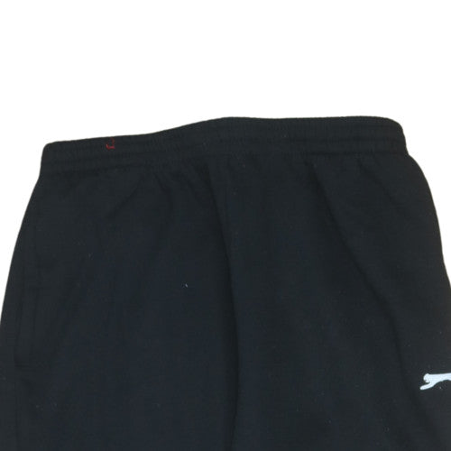 Slazenger Men's Black XL Jogger Sweatpants Elastic Waist Pockets