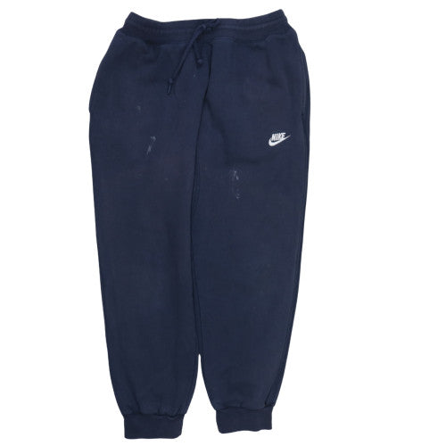 Nike Men's Blue Fleece Sweatpants M Regular Fit Joggers