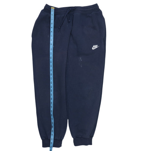 Nike Men's Blue Fleece Sweatpants M Regular Fit Joggers