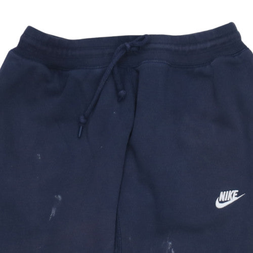 Nike Men's Blue Fleece Sweatpants M Regular Fit Joggers