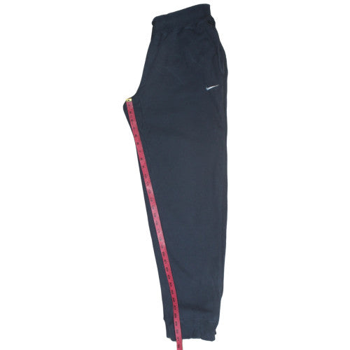 Nike Men's Black Fleece Jogger Trousers M Regular Fit
