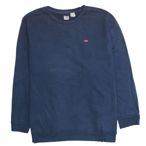 Levi's Men's Blue 5XL Pullover Crew Neck Sweatshirt