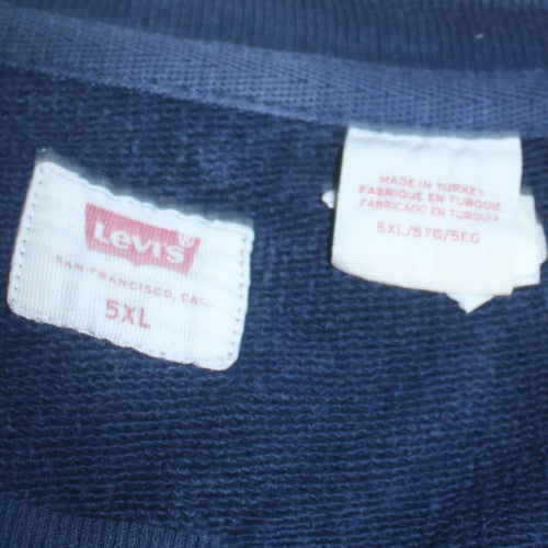 Levi's Men's Blue 5XL Pullover Crew Neck Sweatshirt