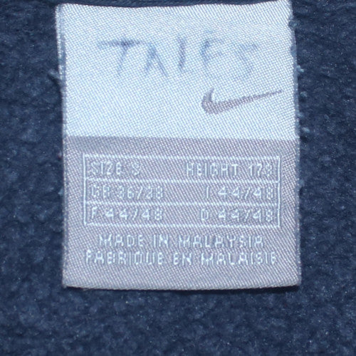 Nike Mens Navy Blue Oregon Track Pullover Hoodie Size S