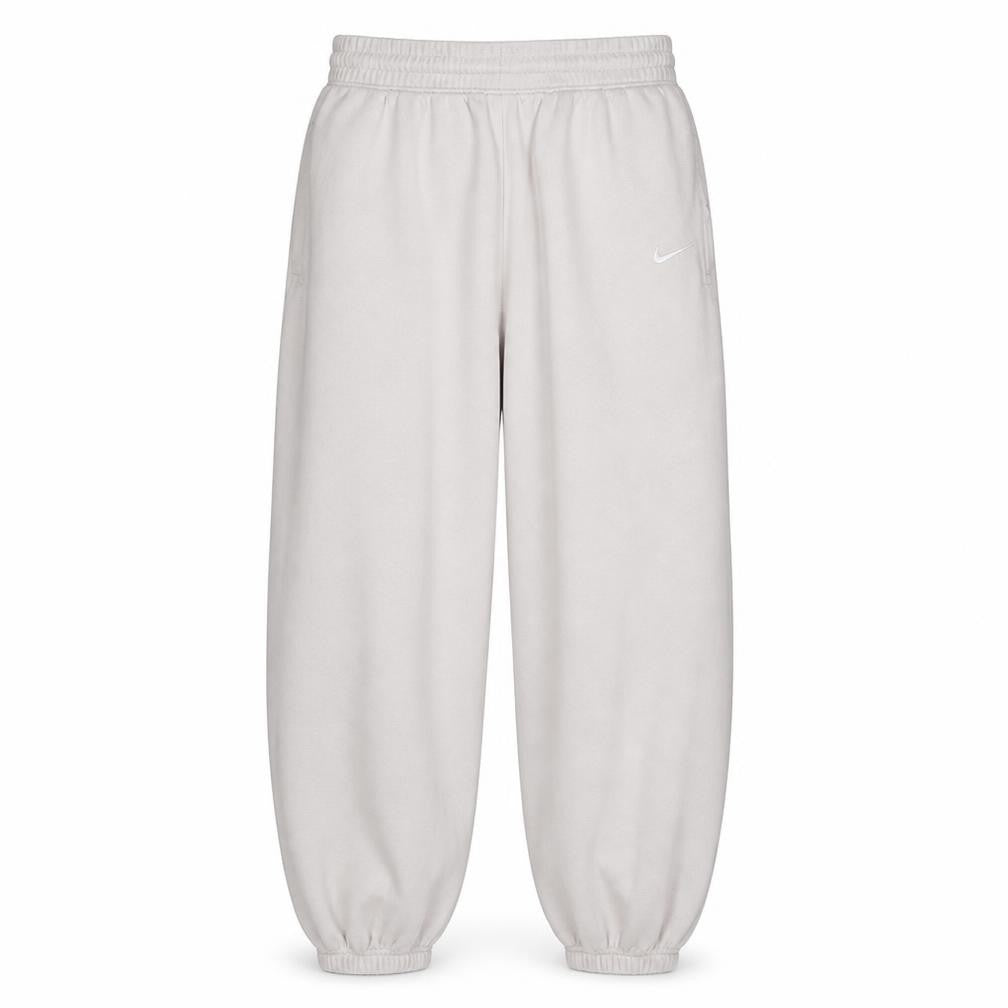 Nike Womens Beige M Fleece Sweatpants with Elastic Waist