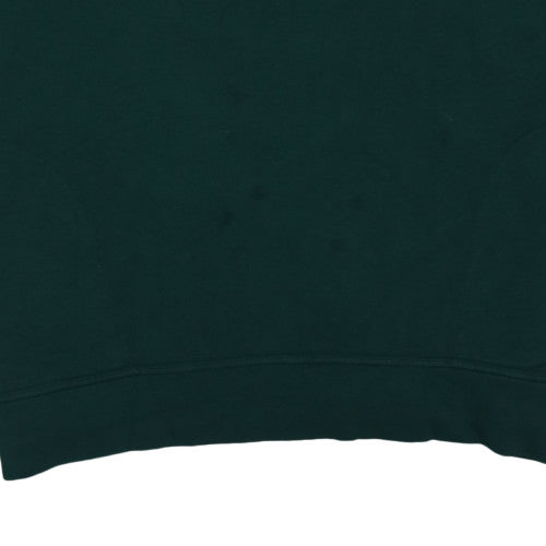 Champion Mens Green V-Neck Pullover Sweatshirt Size L
