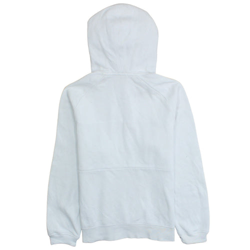 Nike Men's White XS Pullover Hoodie with Logo Print