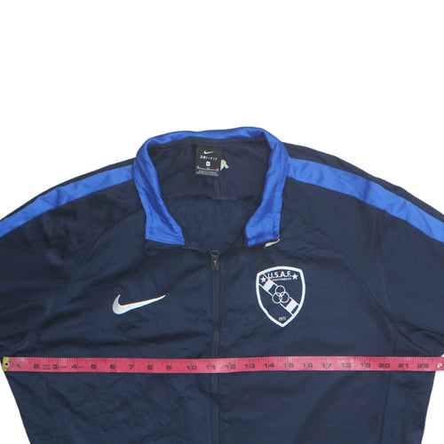 Nike Men's Blue XL Dri-Fit Football Track Jacket